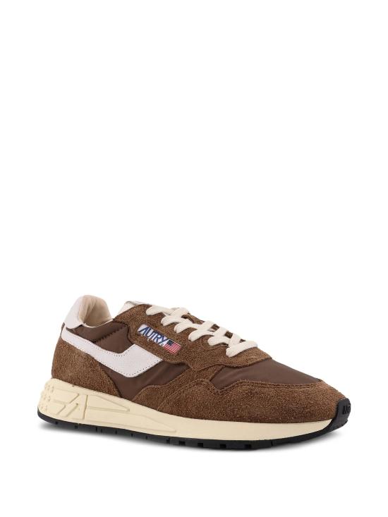 26FW 오트리 릴윈드 로우 나일론 스웨이드 스니커즈 WWLM NC39 Marrone - AUTRY