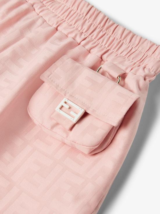 26FW [키즈] 펜디 쇼츠/버뮤다 JFF407AS64 F1UL9 Rosa - FENDI