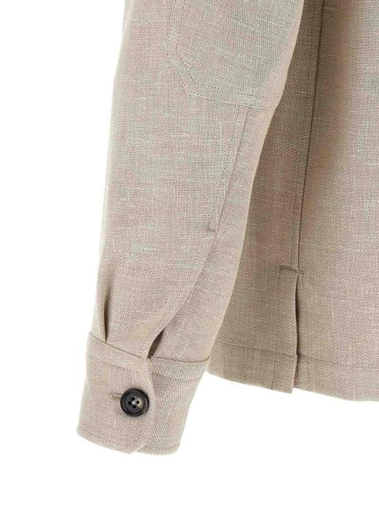 26SS 에르메네질도제냐 긴팔 셔츠 UHV22A3SOT6B262 Grey - ERMENEGILDO ZEGNA