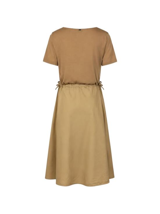 26SS 에르노 미디 원피스 AB000060D 520562150 Camel - HERNO