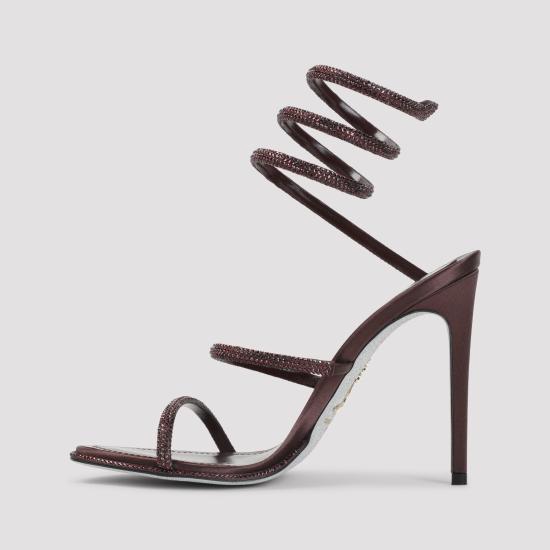 26FW 르네 카오빌라 샌들 C12538105R001Y432 FONDANT BURGUNDY - RENE CAOVILLA