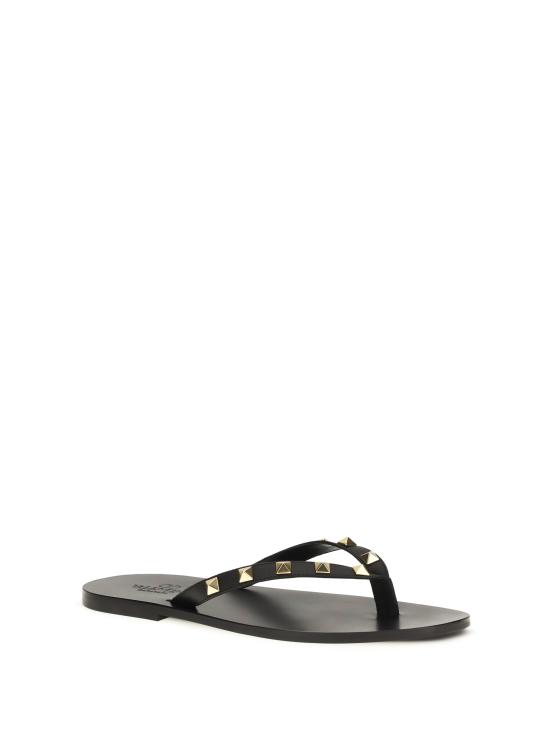 26FW 발렌티노 가라바니 뮬/슬리퍼 9Y2S0O16UIS 0NO BLACK - VALENTINO GARAVANI
