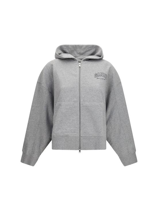 26FW 가니 에센셜 집업 후디 A1060023 920 GREY