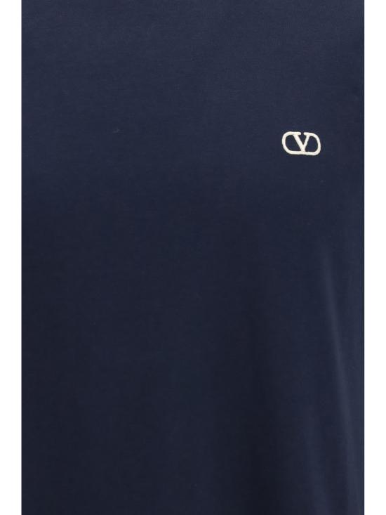 26FW 발렌티노 가라바니 반팔 티셔츠 9V3MG10VBMM 598 BLUE - VALENTINO GARAVANI