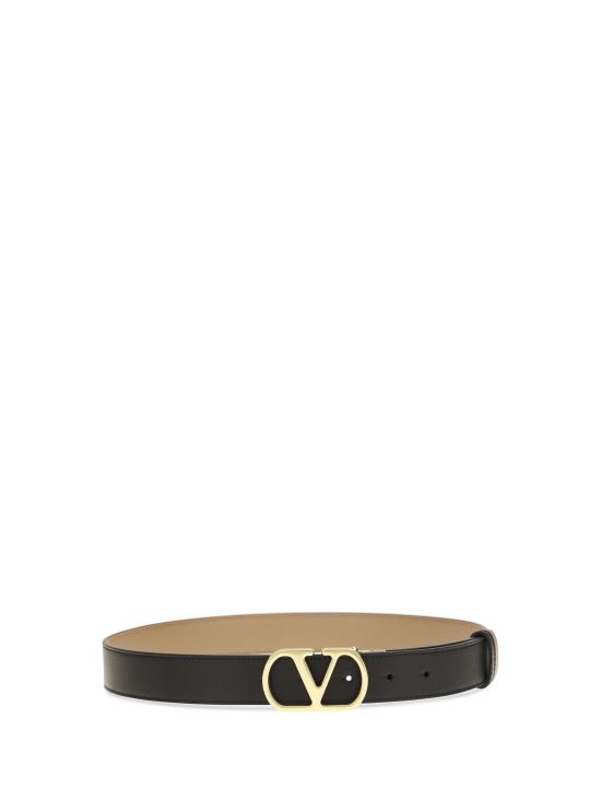 26FW 발렌티노 가라바니 레귤러 벨트 9W2T0SQ3ZDM FKF BLACK - VALENTINO GARAVANI