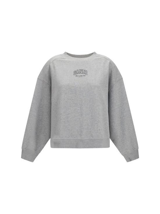 26FW 가니 에센셜 크루넥 티셔츠 A1060022 920 GREY