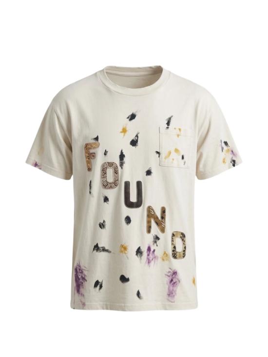 26SS 파운드 반팔 티셔츠 FOSS26TT16012 6368 WHITE