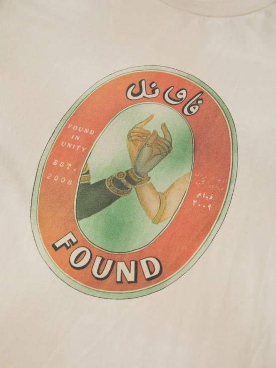 26SS 파운드 반팔 티셔츠 FOSS26TT19012 6369 WHITE - FOUND