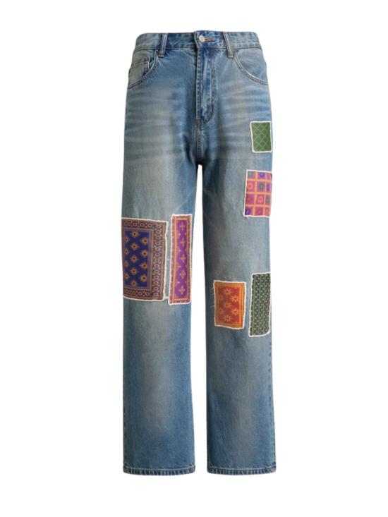 26SS 파운드 데님 팬츠 FOSS26DP05012 6327 Denim scuro