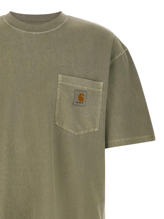 26FW 칼하트 WIP 반팔 티셔츠 I0368633RFGD Green - CARHARTT WIP