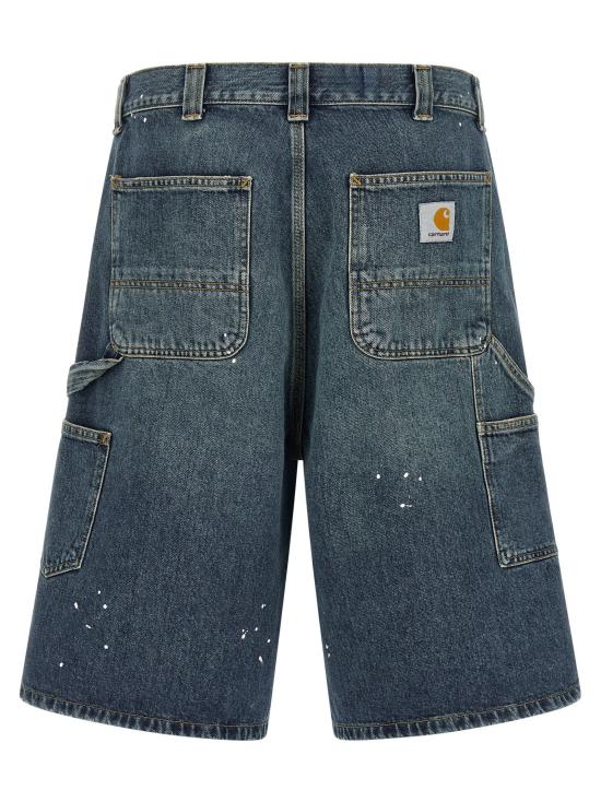 26FW 칼하트 WIP 데님 숏팬츠 I03702001EJ Blue - CARHARTT WIP