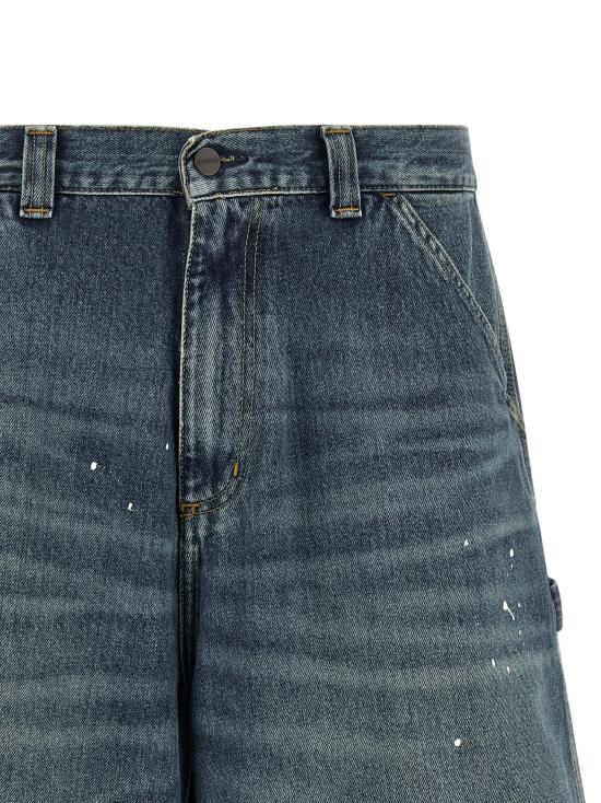 26FW 칼하트 WIP 데님 숏팬츠 I03702001EJ Blue - CARHARTT WIP