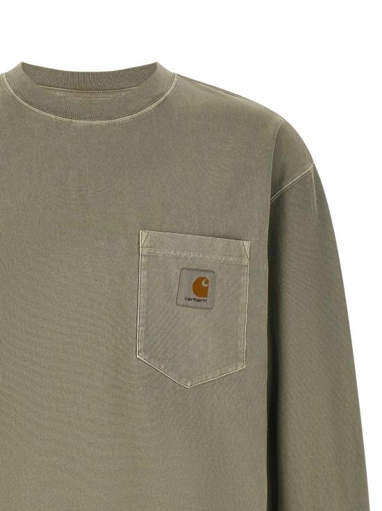 26FW 칼하트 WIP 긴팔 티셔츠 I0368623RFGD Green - CARHARTT WIP