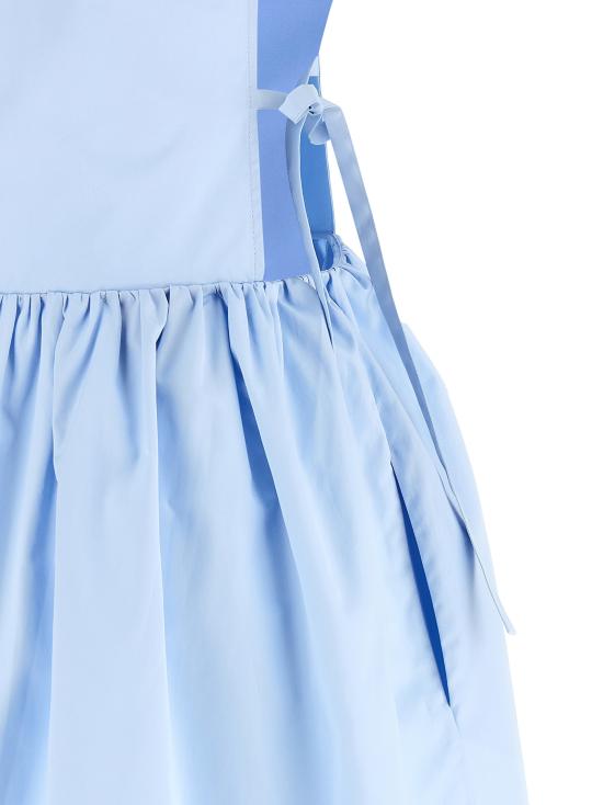26FW 미우미우 미디 원피스 MF6389SOOO10RGF0013 Light Blue - MIU MIU