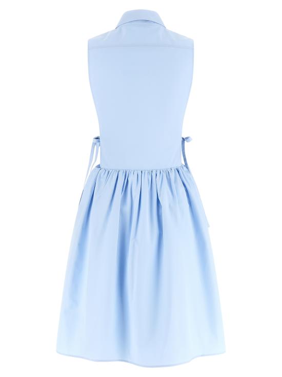 26FW 미우미우 미디 원피스 MF6389SOOO10RGF0013 Light Blue - MIU MIU