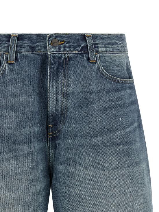 26FW 칼하트 WIP 데님 숏팬츠 I03702801EJ Blue - CARHARTT WIP