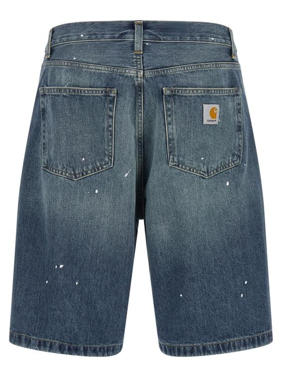 26FW 칼하트 WIP 데님 숏팬츠 I03702801EJ Blue - CARHARTT WIP
