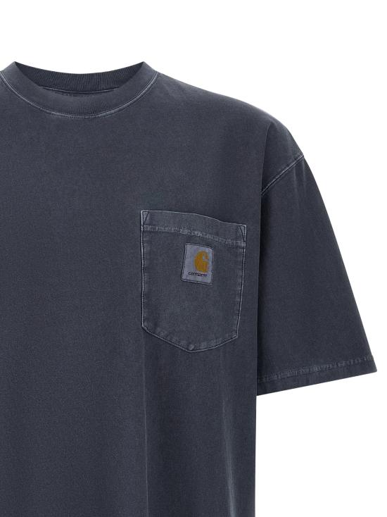 26FW 칼하트 WIP 반팔 티셔츠 I0368631CGD Blue - CARHARTT WIP