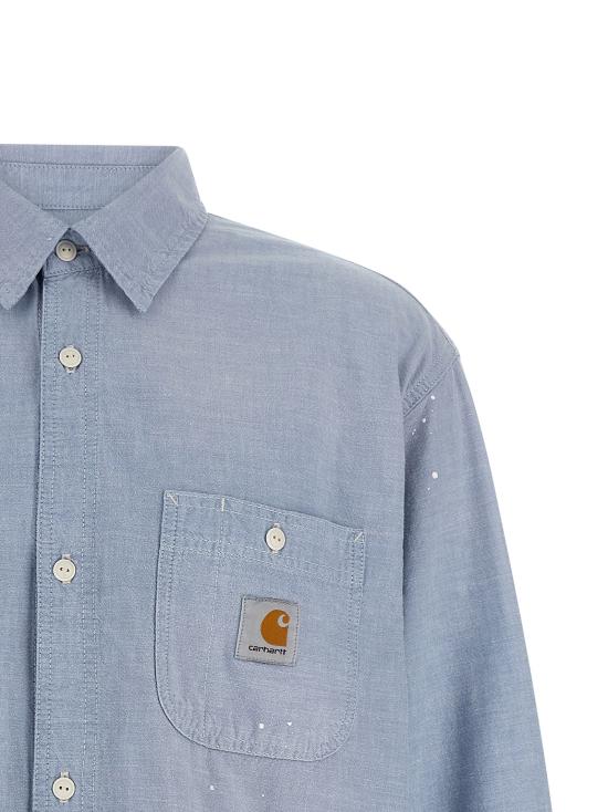 26FW 칼하트 WIP 긴팔 셔츠 I036919010L Blue - CARHARTT WIP