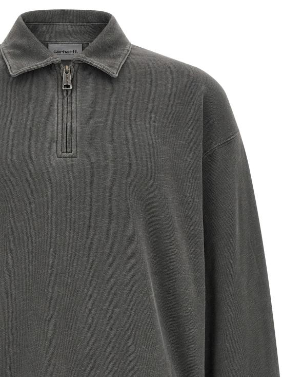 26FW 칼하트 WIP 폴로 티셔츠 I03689389GD Black - CARHARTT WIP