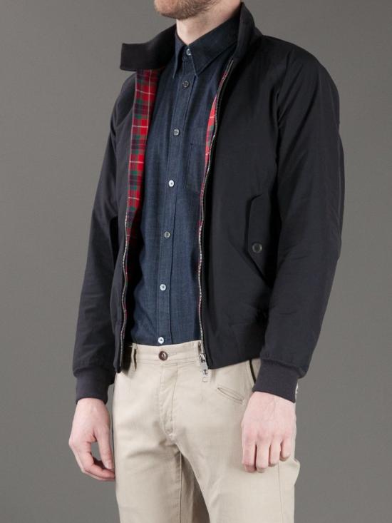 26SS 바라쿠타 G9 레귤러핏 헤링턴 자켓 BRCPS0001 300 Blue - BARACUTA