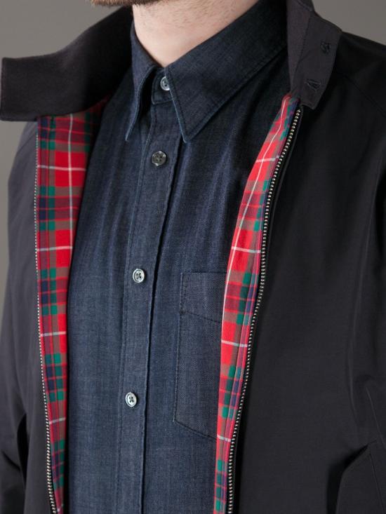 26SS 바라쿠타 G9 레귤러핏 헤링턴 자켓 BRCPS0001 300 Blue - BARACUTA