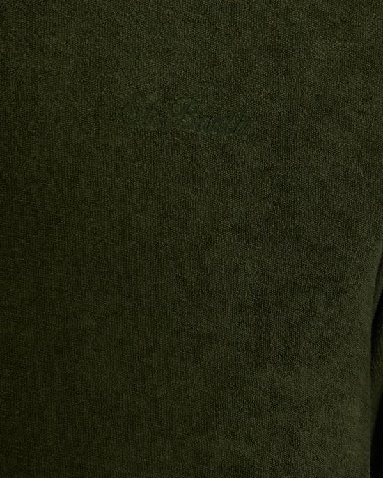 26SS 세인트바쓰 반팔 티셔츠 GAR000201168L DONKERGREEN - MC2 SAINT BARTH