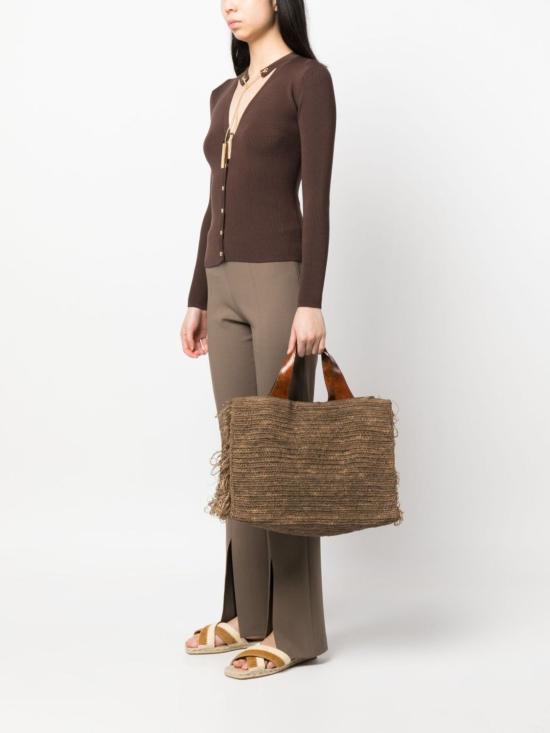26SS 이벨리브 토트백 ONJA DARKTEA BEIGE - IBELIV
