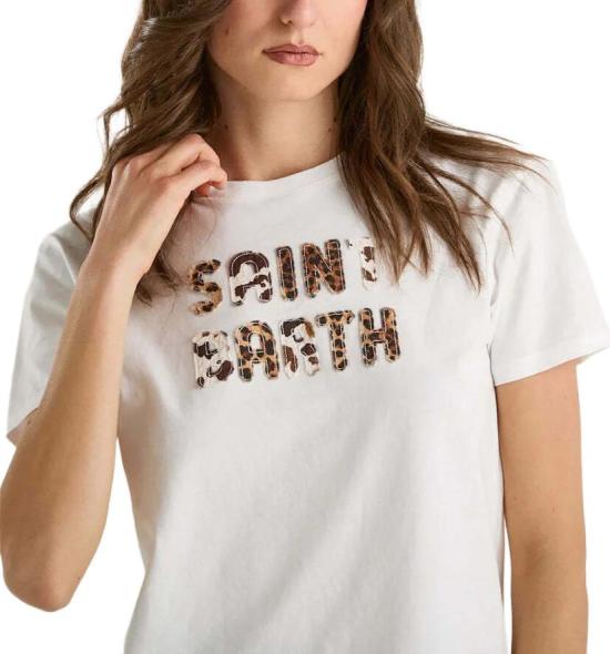 26SS 세인트바쓰 반팔 티셔츠 EMI000100298L WHITE - MC2 SAINT BARTH