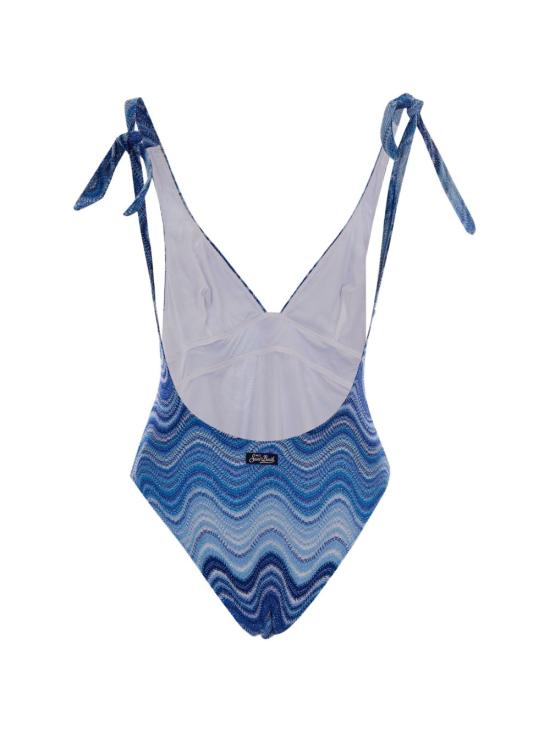 26SS 세인트바쓰 원피스 수영복 MARN001 01128L Blue - MC2 SAINT BARTH
