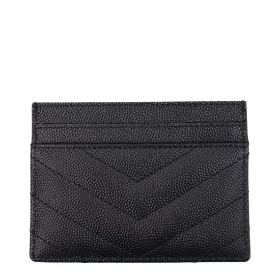  생로랑 카산드라 마틀라세 카드 케이스 423291BOW011000 - SAINT LAURENT