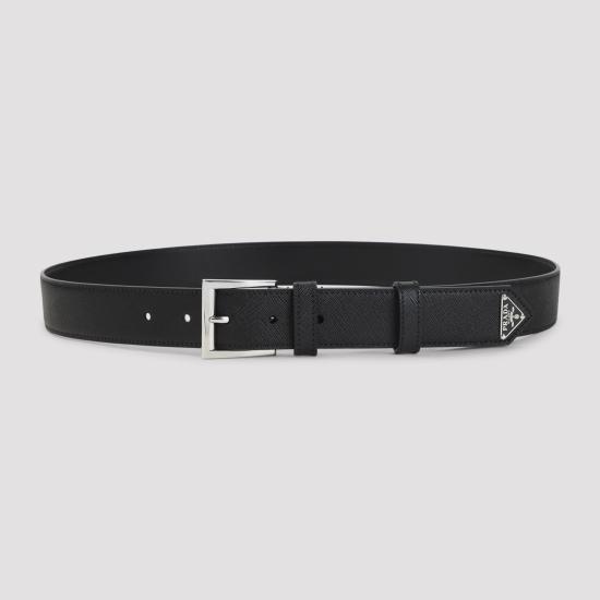 26FW 프라다 가죽 벨트 2CC672 053 F0002 NERO