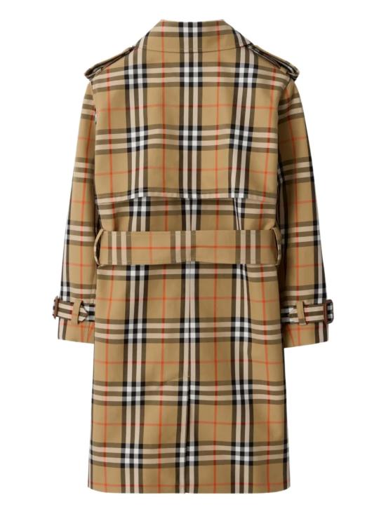 26SS [키즈] 버버리 코트 8121260 B9368 Beige - BURBERRY