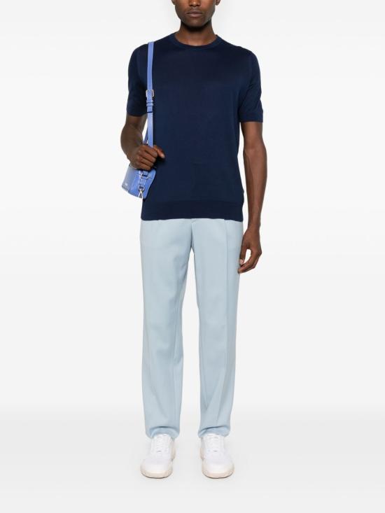 26SS 존스메들리 반팔 티셔츠 KEMPTON NAVY Blue - JOHN SMEDLEY