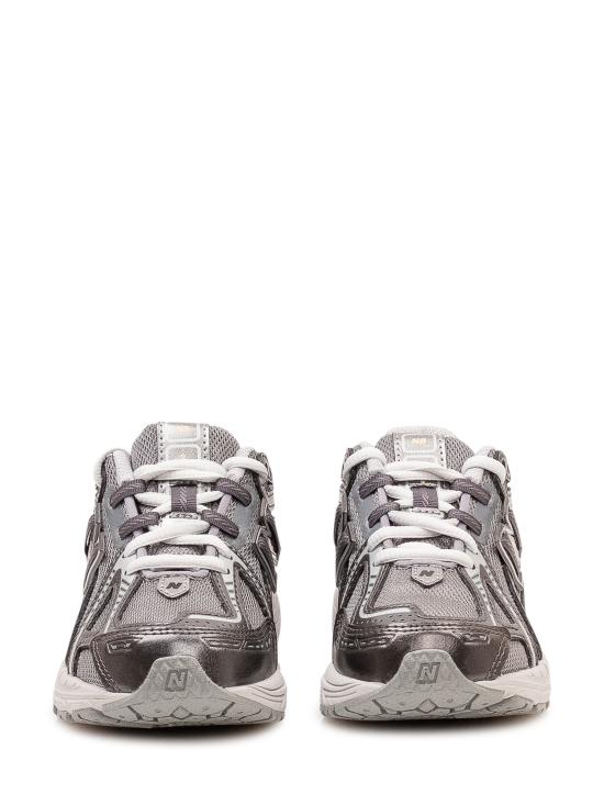 26SS [키즈] 뉴발란스 스니커즈 P190622M DARKSILVER DARK SILVER METALLIC WHITE - NEW BALANCE
