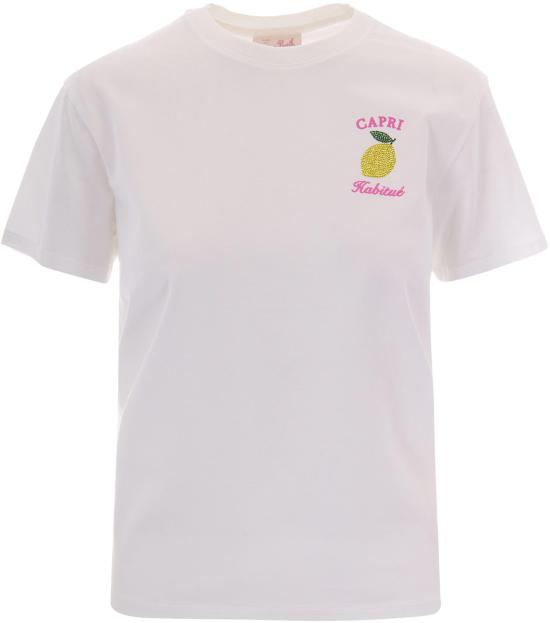 26SS 세인트바쓰 반팔 티셔츠 EMI000108607L WHITE