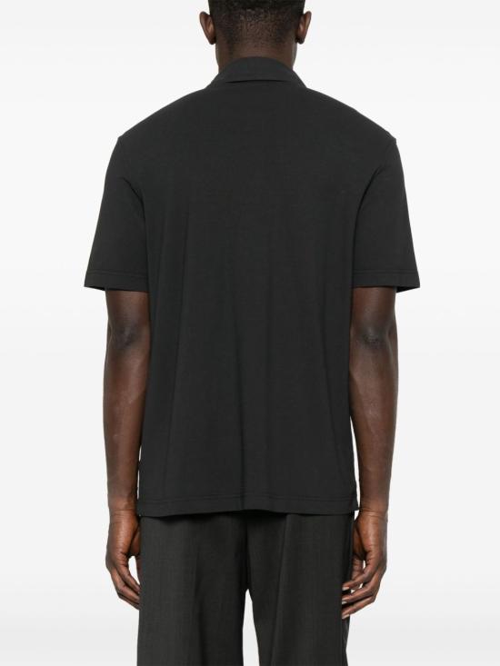 26SS 드루모어 폴로 티셔츠 DTJ202B 690 Black - DRUMOHR