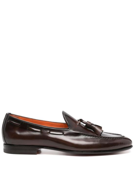 26SS 산토니 로퍼 MCNC13904LA3GNTG T50 Brown - SANTONI