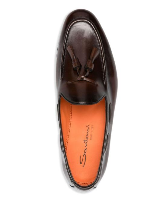 26SS 산토니 로퍼 MCNC13904LA3GNTG T50 Brown - SANTONI