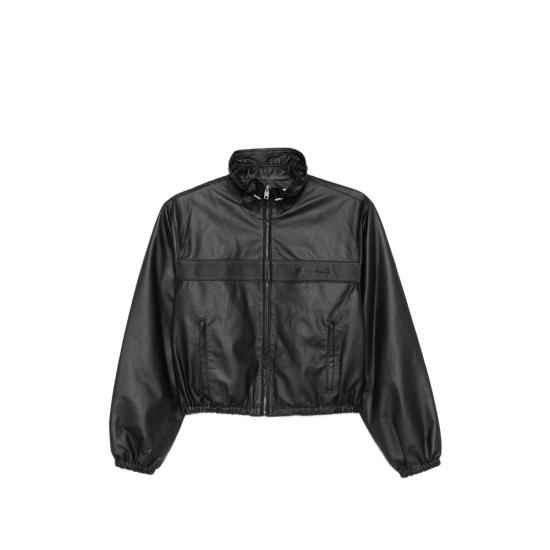 26FW 알렉산더 왕 가죽 자켓 1WC3262798 001 BLACK