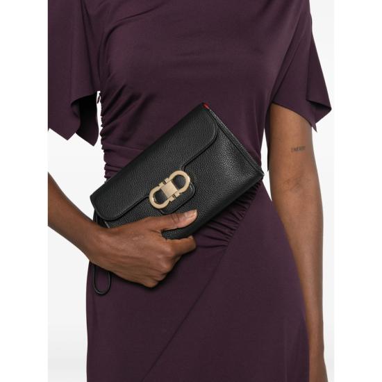 26FW 살바토레 페라가모 클러치/파우치 221156 0795693 NERED BLACK - SALVATORE FERRAGAMO
