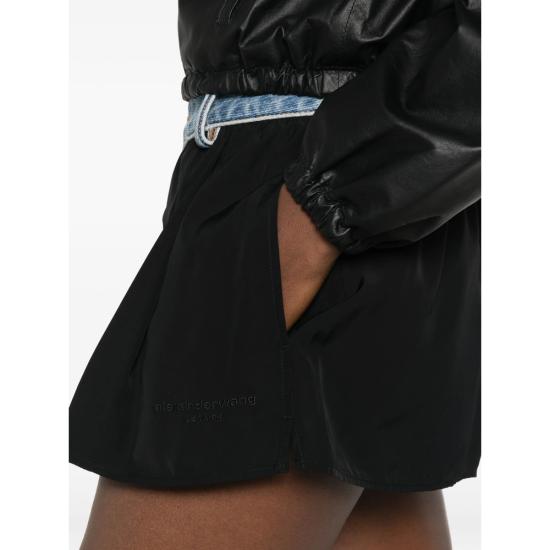 26FW 알렉산더 왕 숏팬츠 1WC3264045 001 BLACK - ALEXANDER WANG