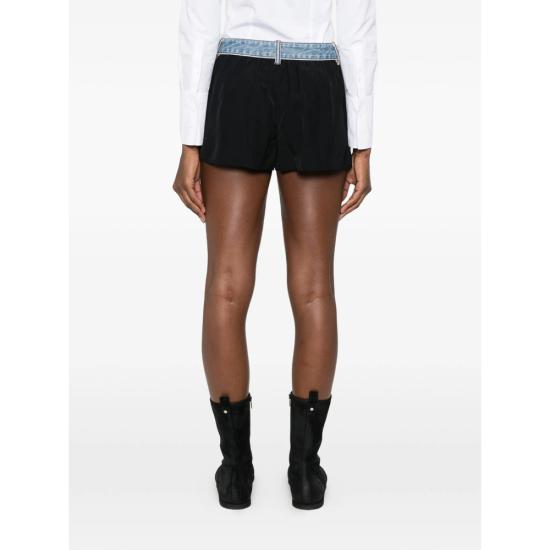 26FW 알렉산더 왕 숏팬츠 1WC3264045 001 BLACK - ALEXANDER WANG