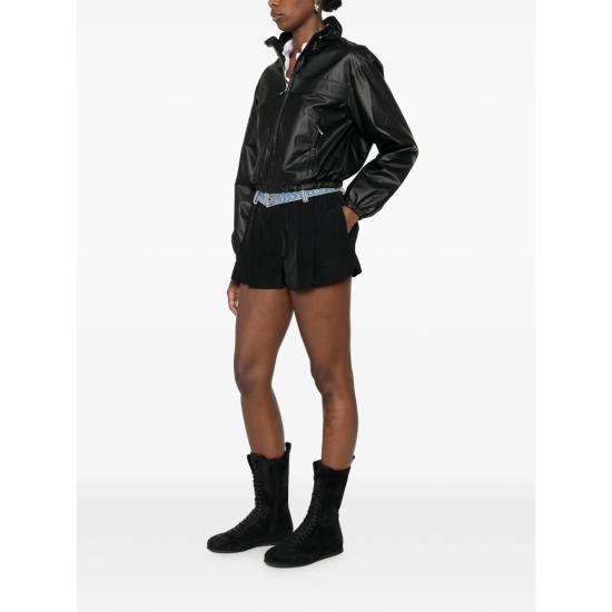 26FW 알렉산더 왕 숏팬츠 1WC3264045 001 BLACK - ALEXANDER WANG