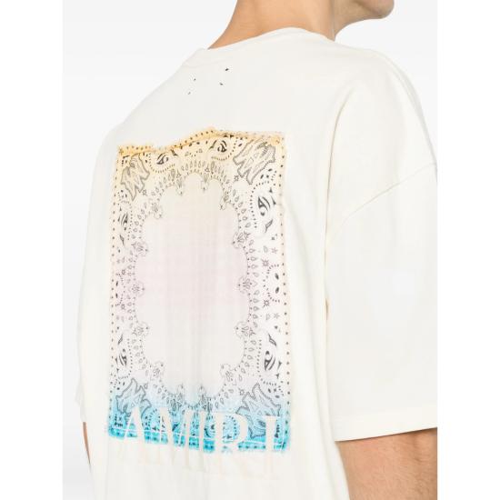 26FW 아미리 반팔 티셔츠 AMTOJR1153 IVORY NEUTRALS - AMIRI