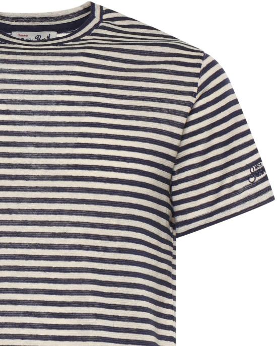 26SS 세인트바쓰 반팔 티셔츠 DOV001000283L NAVY - MC2 SAINT BARTH