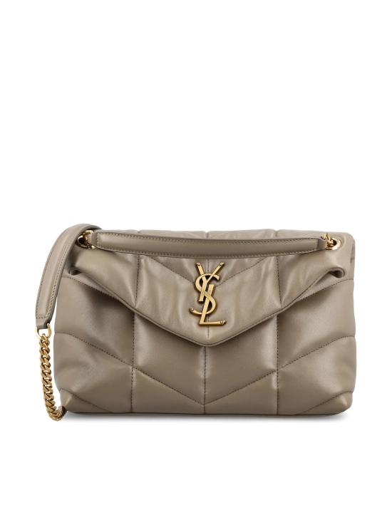 26SS 생로랑 루루 푸퍼 스몰 체인 백 5774761EL071799 Brown