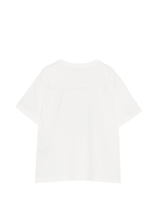 26SS [키즈] 미스블루마린 티셔츠 BFTS0210 JF0310231 White - MISS BLUMARINE