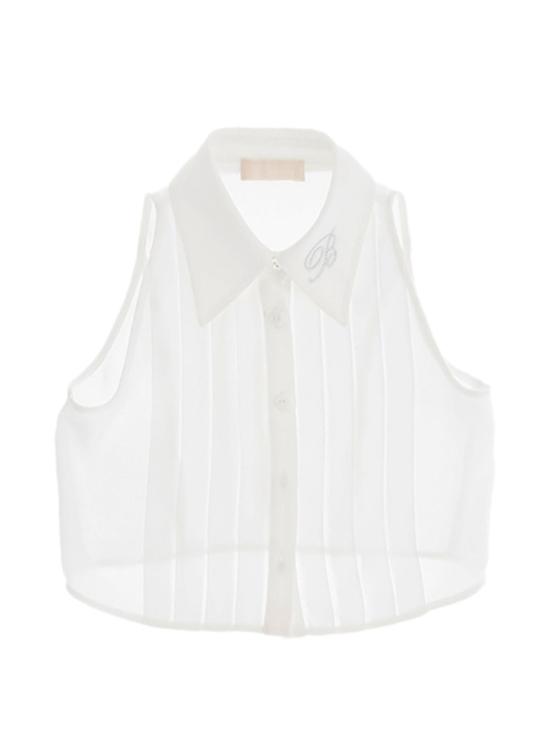 26SS [키즈] 미스블루마린 셔츠 BFCA0270 GA0260000 White