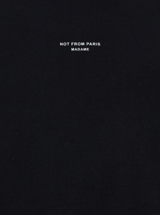 26FW 드롤드무슈 반팔 티셔츠 PERMTS202CO002BL Black - DROLE DE MONSIEUR